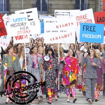 Chanel 2015春夏 女权主义运动