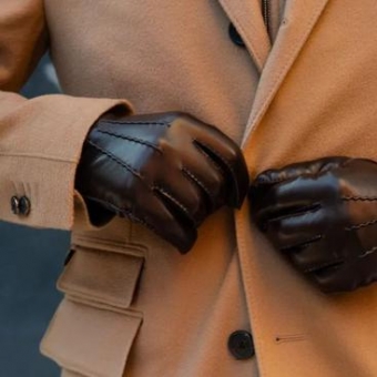 型男没有一双好手套如何优雅过冬？