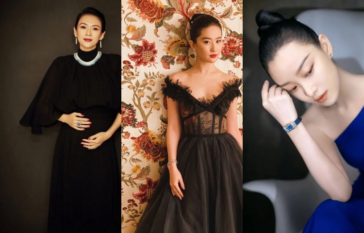 看女明星有没有气质？梳个大光明盘发就知道